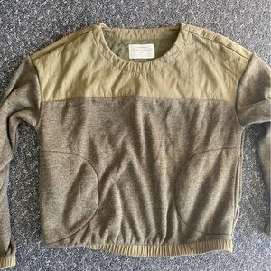 REI Cozy Green Fleece Pullover, Women’s S